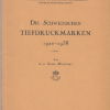 Die schwedischen tiefdruckmarken 1920-1938 - 