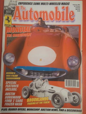 The Automobile №12/2001 Британский журнал об автомобилях  до 1950 г. и их реставрации