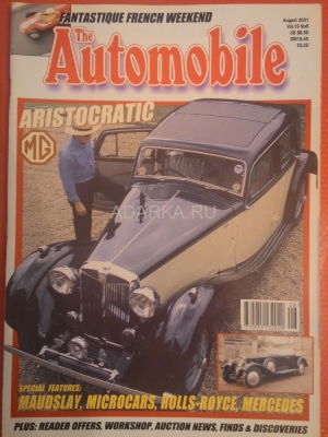 The Automobile №6/2001 Британский журнал об автомобилях  до 1950 г. и их реставрации