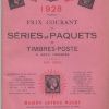 Catalogue Prix Courant de S?ries, Paquets et Collections de Timbres. 1935 - 