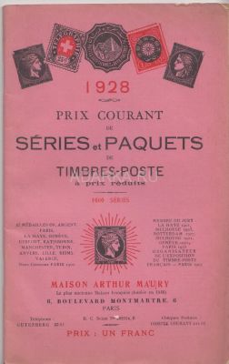 Catalogue Prix Courant de S?ries, Paquets et Collections de Timbres. 1935 Каталог-прейскурант почтовых марок выпущенных в мире в 1928 году