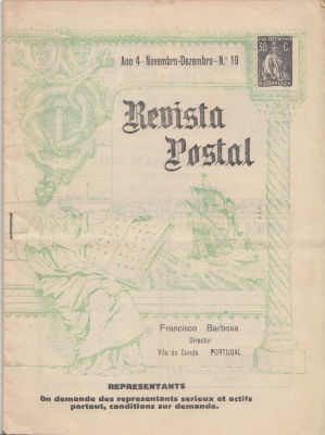 Revista postal e club Universal Бюллетнть филателистического клуба португалии
