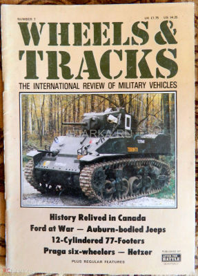 Wheels &amp; Tracks. The international review of military vehicles №7 Британский журнал про армейскую авто- и бронетехнику