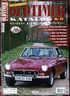  Oldtimer Katalog Nr. 24 Европейский каталог автомобилей-олдтаймеров