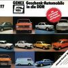 Geschenk-Automobile in die DDR - 